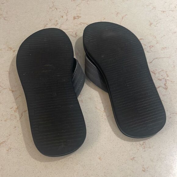 Rainbow black flip flops SZ 2/3 - Picture 4 of 5